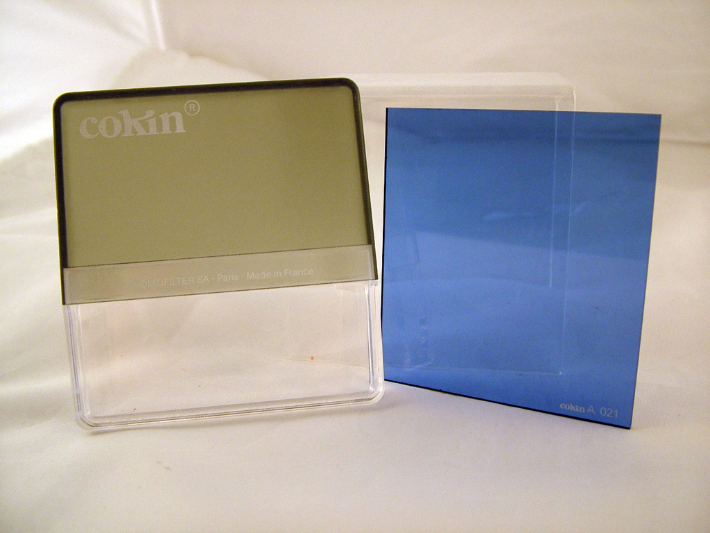 COKIN SERIES A 021 BLUE 80B CAMERA LENS FILTER