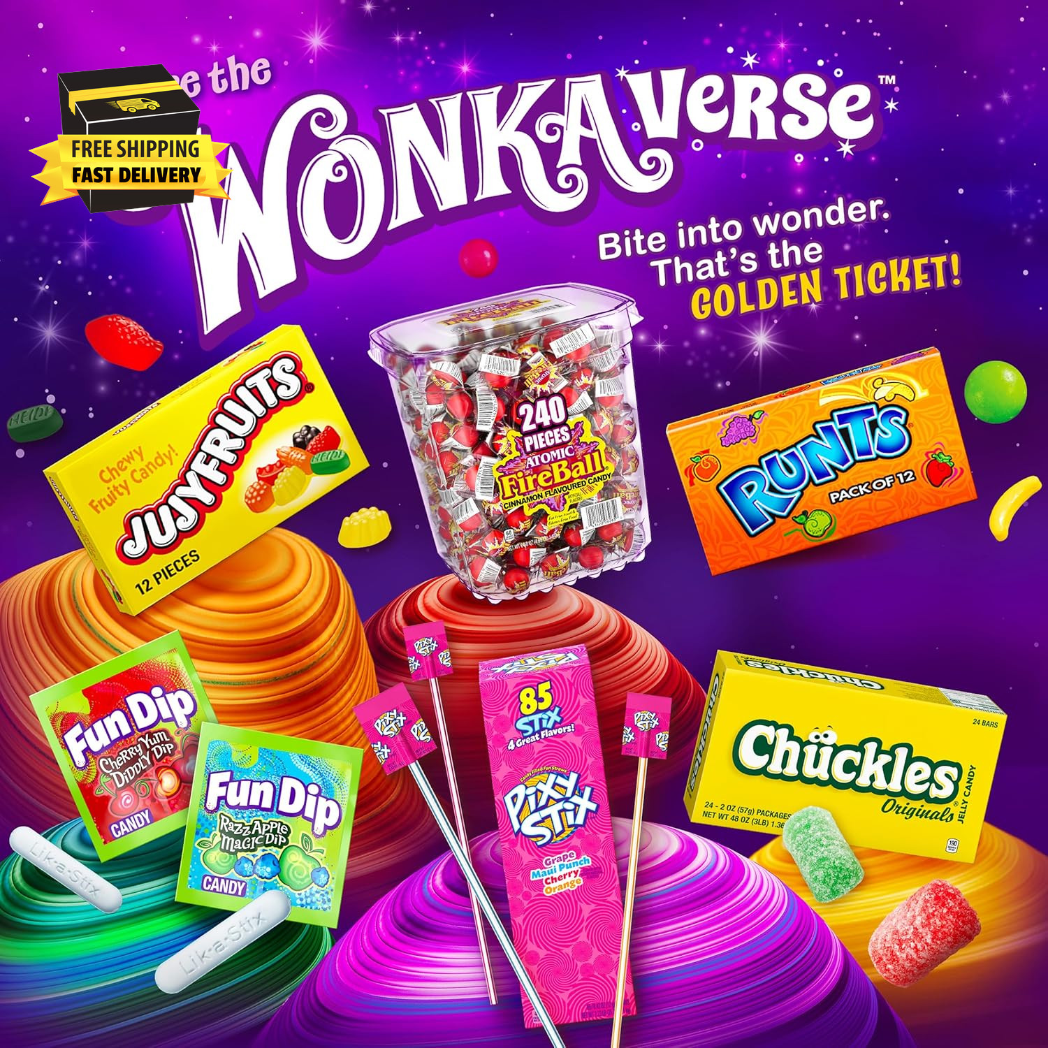 Spree Original Hard Candy, Resealable Bag, 12 Ounce Bag ⭐️⭐️⭐️⭐️⭐️