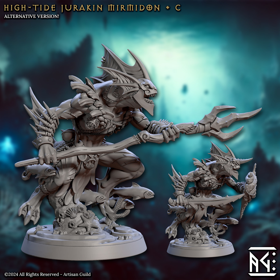 Mirmidon Fighter C - Monster - Artisan Guild - Dungeons and Dragon