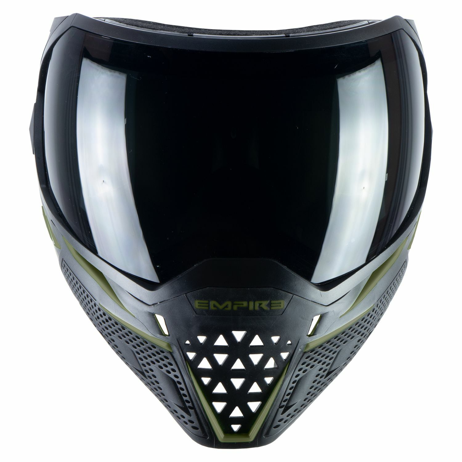 Empire EVS Mask - Black / Olive - W/ Thermal Clear & Ninja Lens - Paintball