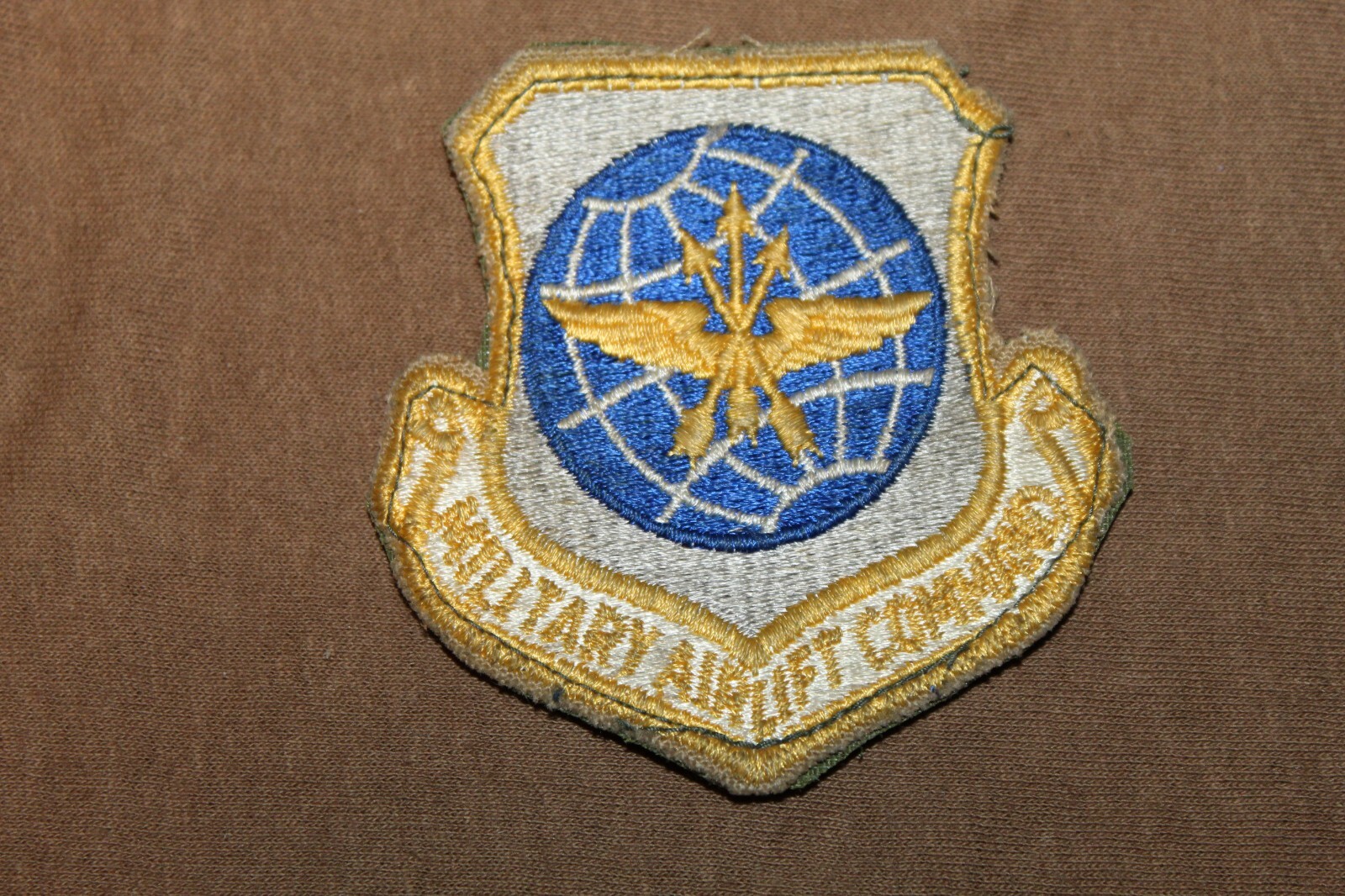 Original War on Terror Era U.S. Air Force Military Airlift Command Uniform Patch