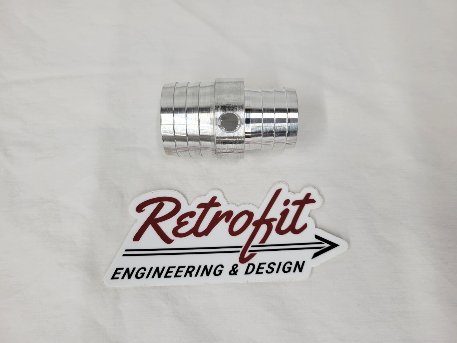 ICT Billet 1-1/4" to 1-1/2" Inch Radiator Hose Coupling LS Swap With Steam Port