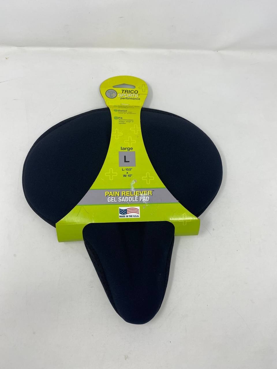 Trico Pain Reliever Gel Saddle for Spinning Bicycle cycling Seat Cushion cover L