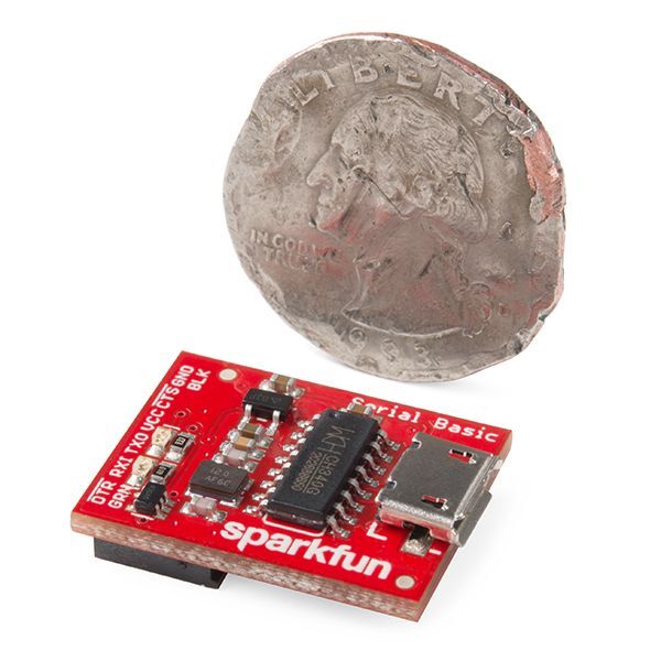 [ SparkFun DEV-14050 ] Serial Basic Breakout - CH340G