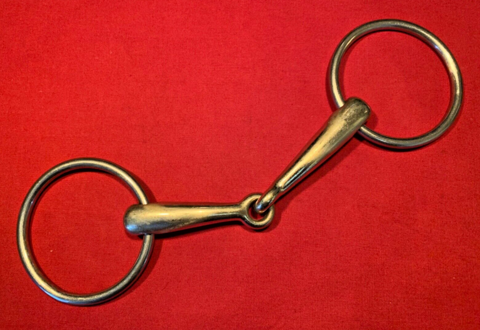 Herm Sprenger, Germany (HS) Loose Ring Snaffle Bit English Horse Size: 5 1/4"