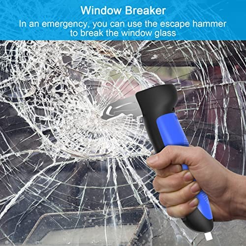 5 in 1 Vehicle Support Handles Elderly Portable Blue-with nylon handle