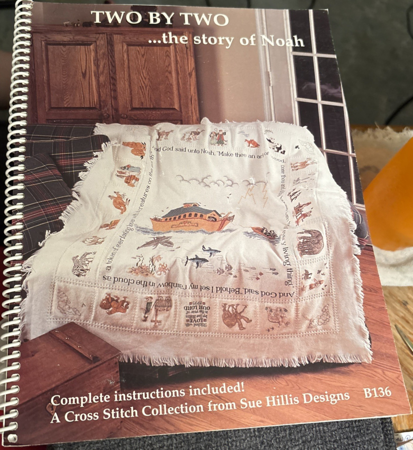 Vtg Rare TWO BY TWO...the story of Noah Cross St Collection '96 BK B136