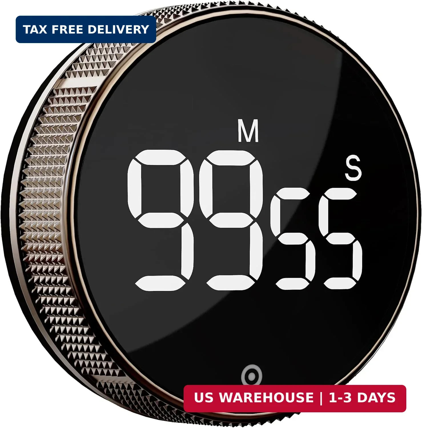 BlueSnail Kitchen Timer with LED Digital Display Smart Efficana for Home Classro