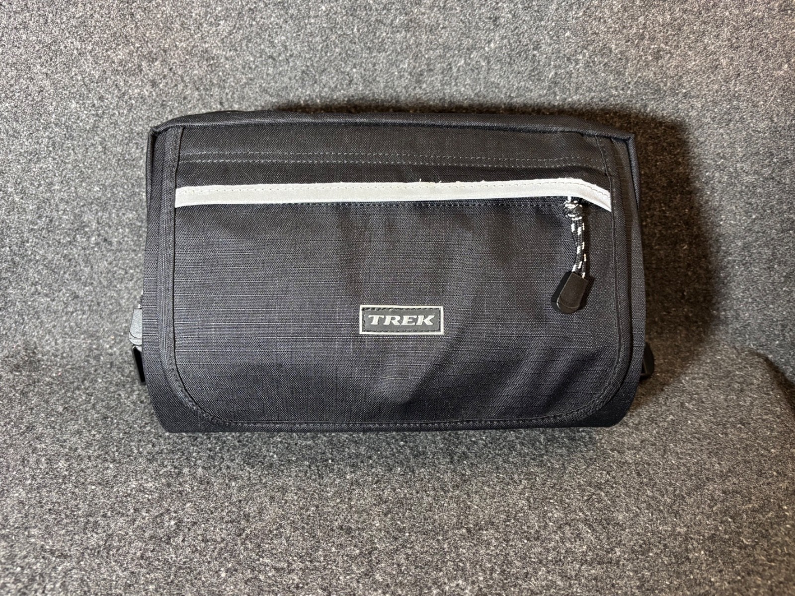 Vintage Trek Bike n Hike Handlebar Bag Hip Pack Fanny Bicycle Touring Black