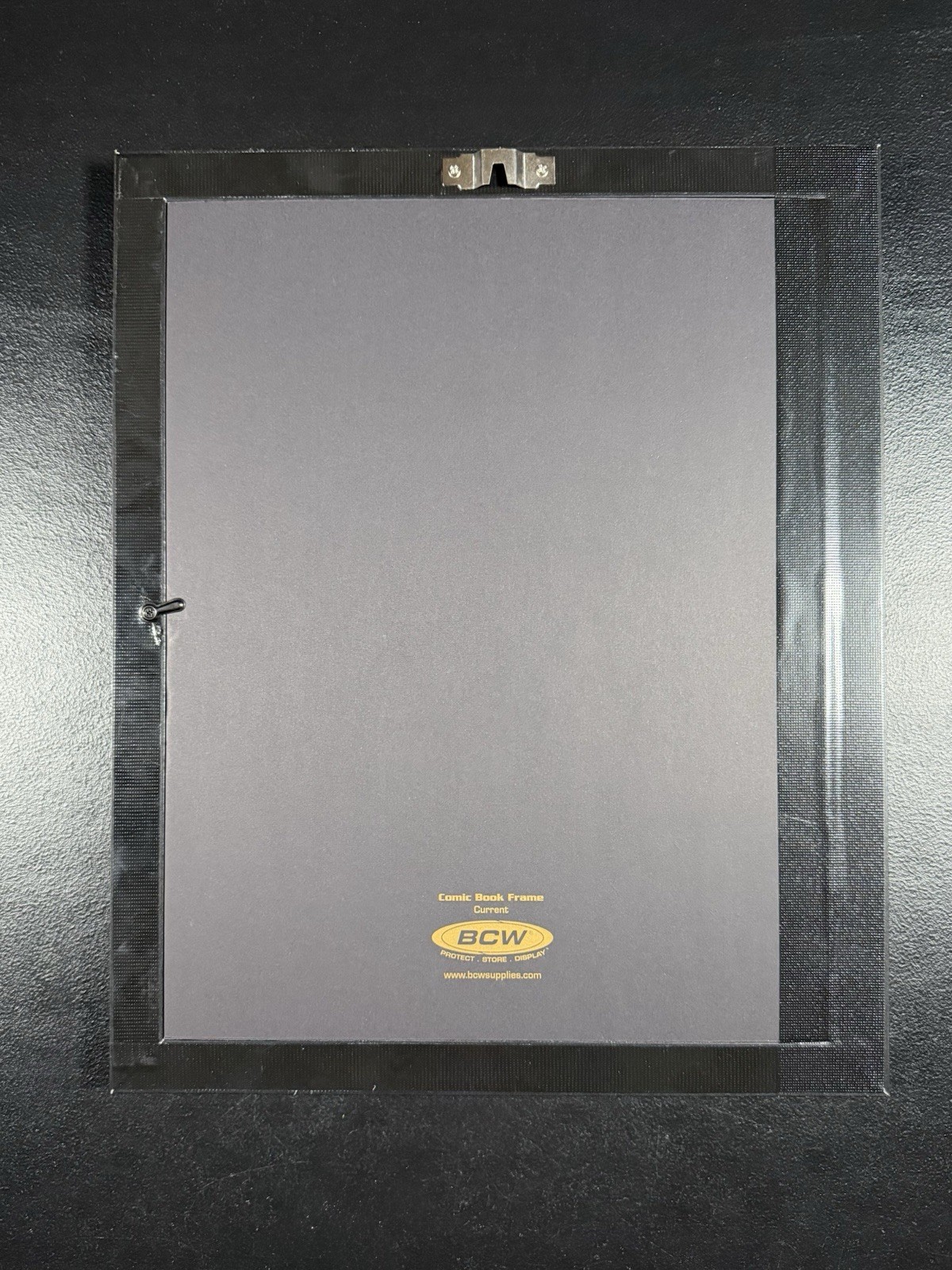 (2 Pack) BCW Comic Book FRAME - MODERN CURRENT Size Black Wood Polycarbonate