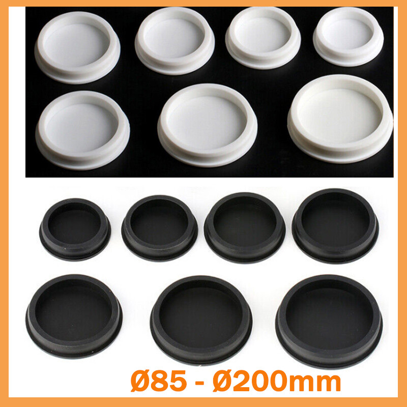 Round Silicone Rubber Seal Hole Plugs Blanking End Caps Seal Bung Plug Ø85-200mm