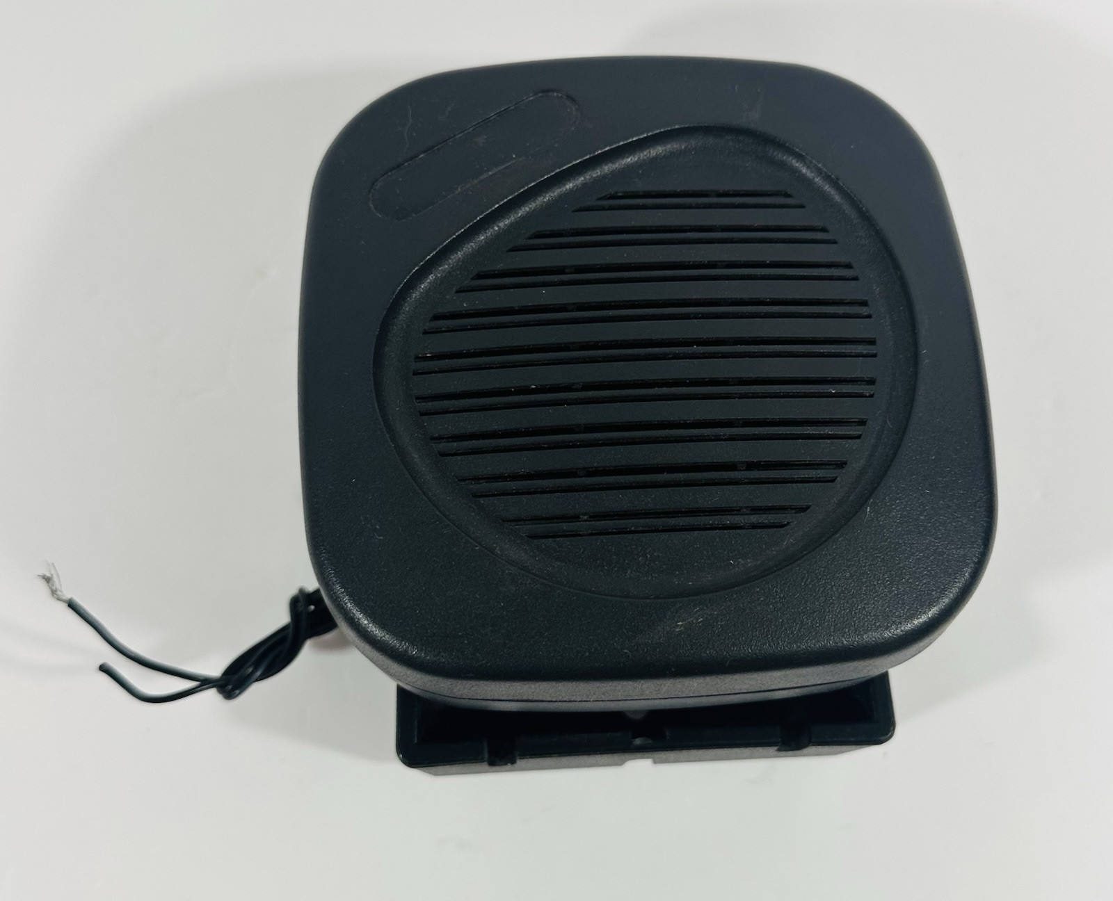 CB Or 2 Way Radio External Speaker Black Model HSN 4024 A Clean Cut Wires