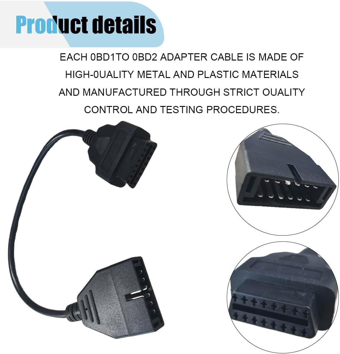 Essential 12 Pin to 16 Pin Adapter: Professional Scanner Cable for GM Vehicles