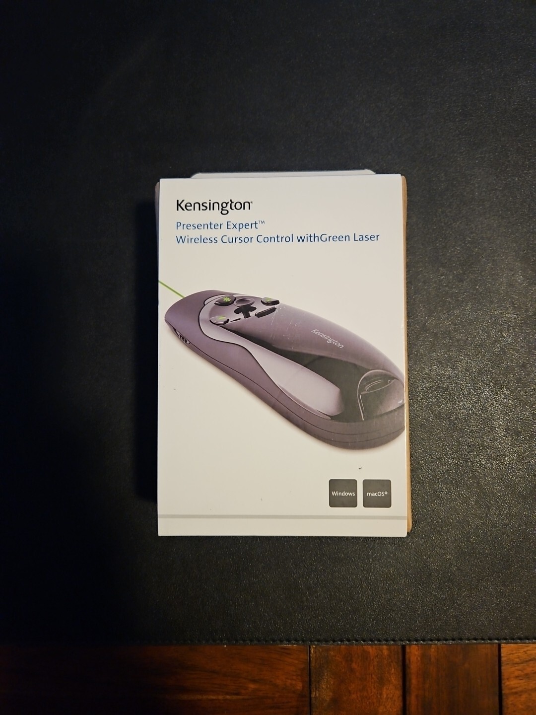 Kensington Expert Wireless Presenter with Green Laser Pointer & Cursor Control