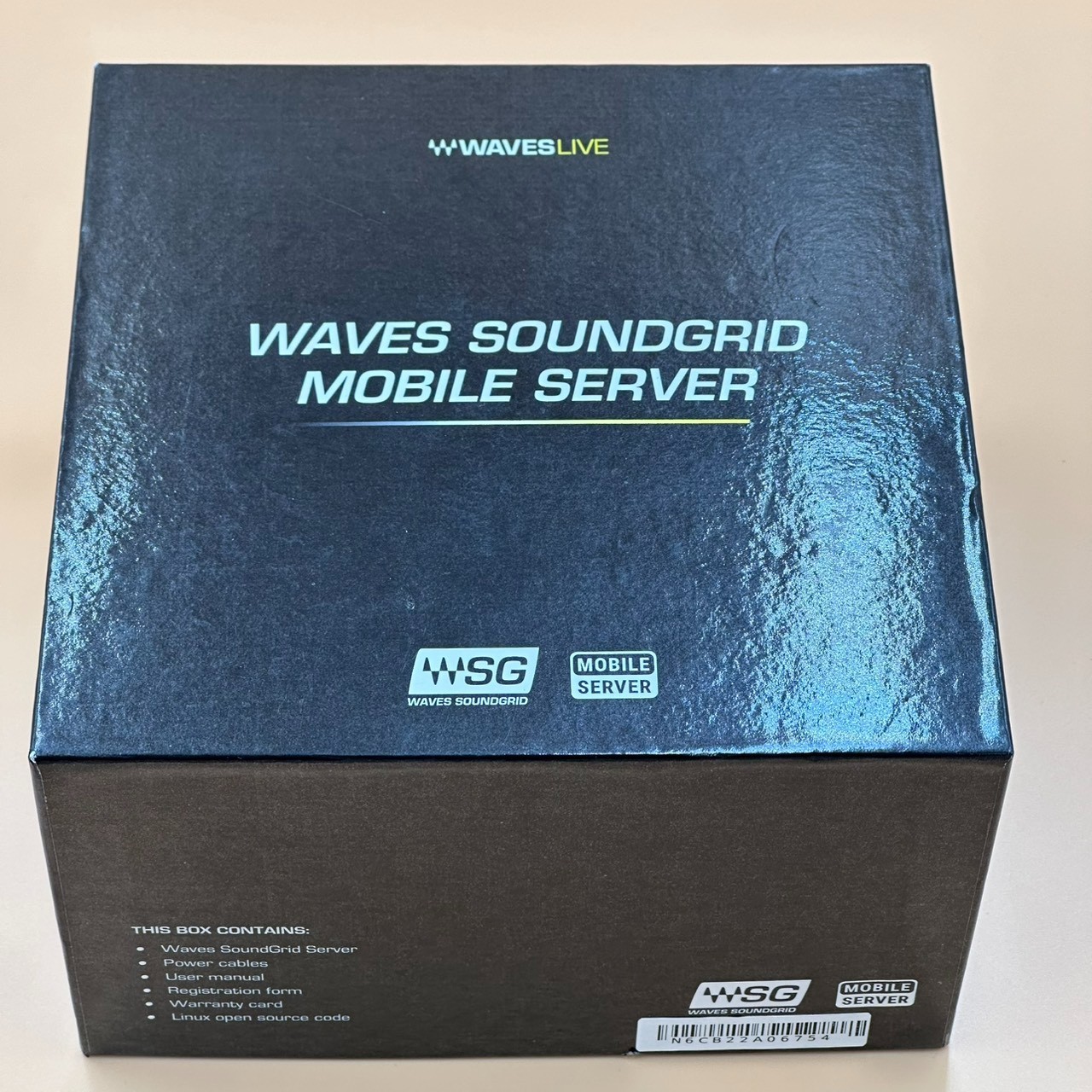 Waves SoundGrid Mobile Server DSP Audio Processing Unit Box Manual