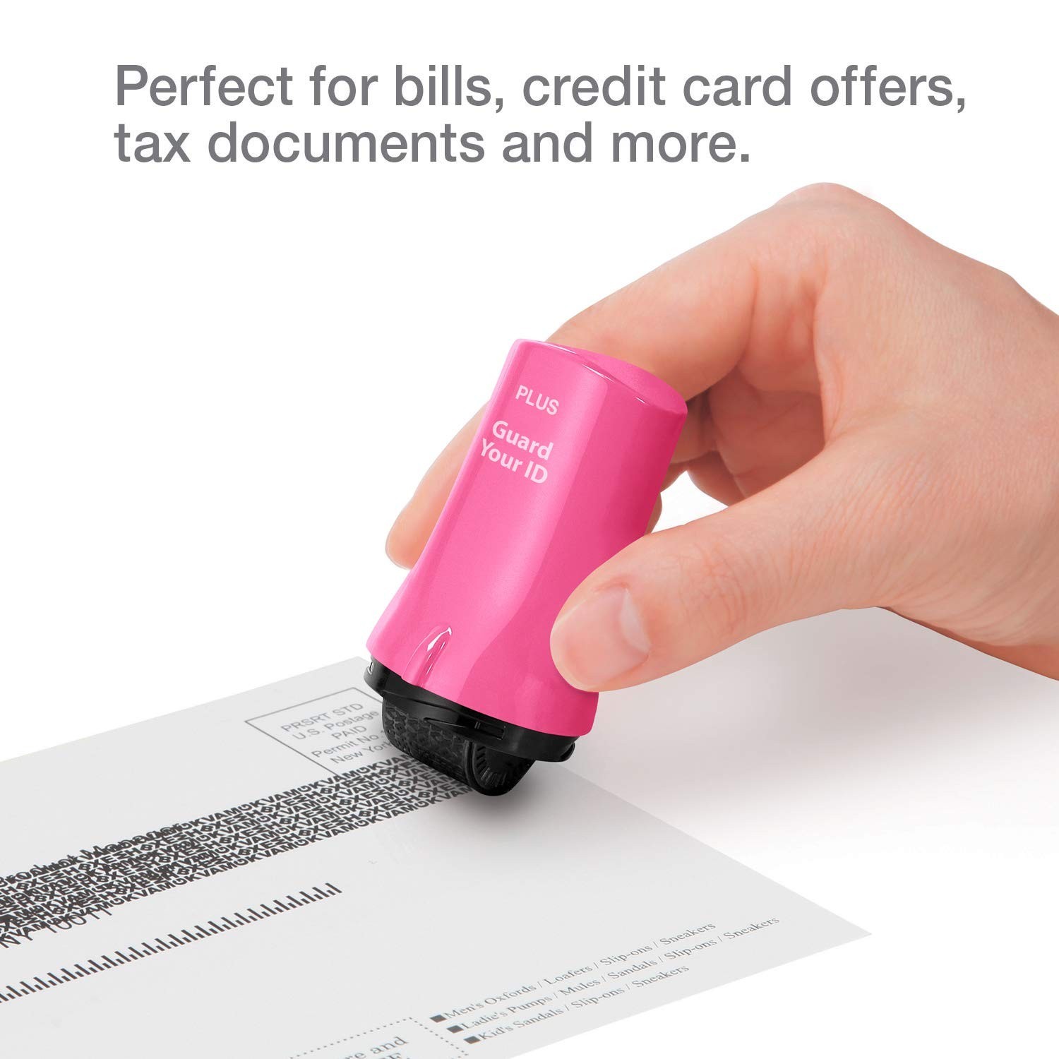 Guard Your ID Advanced Security Roller 2.0 Identity Theft Prevention Stamping...