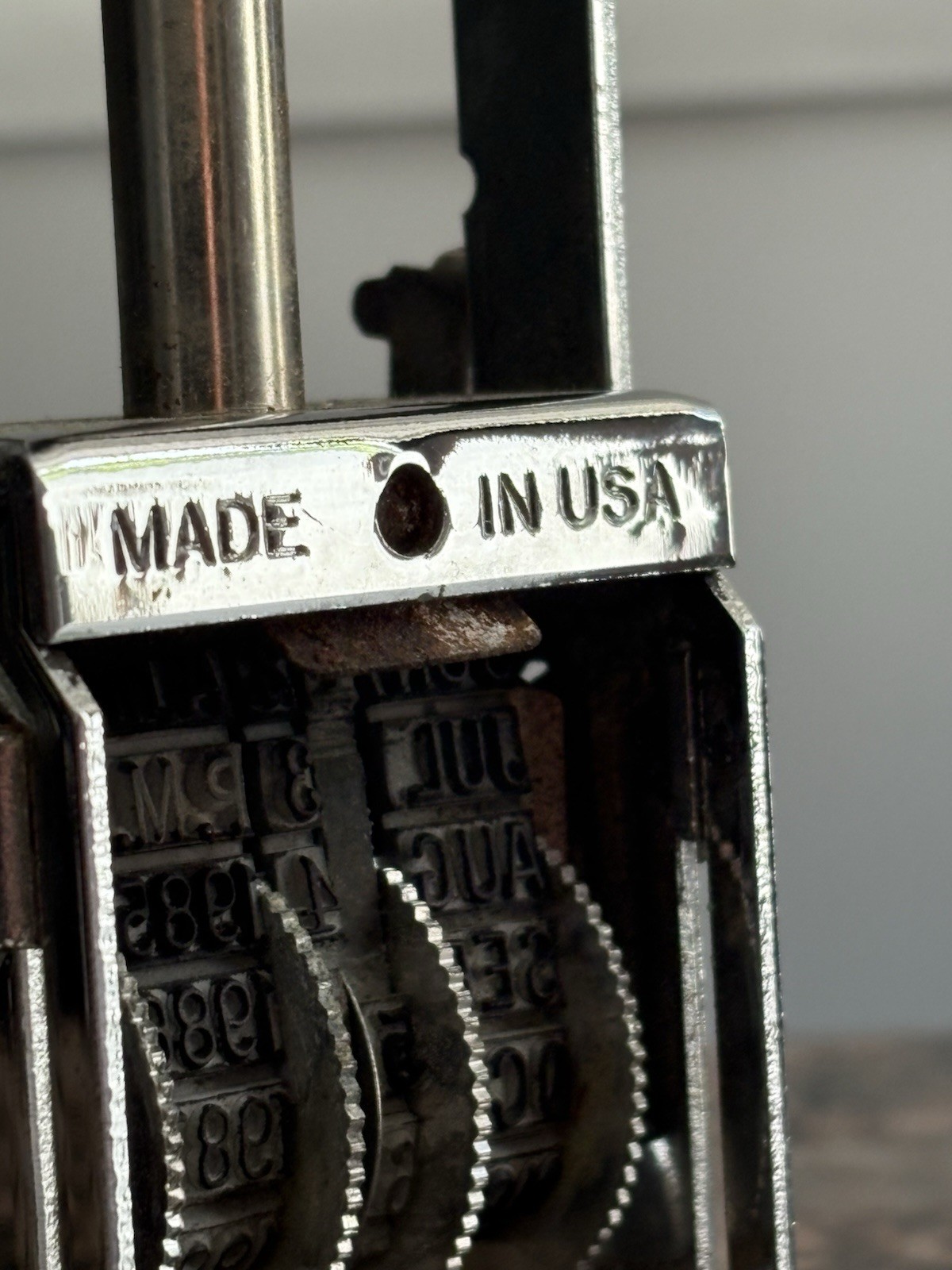 Vintage Eagle Zephyr Numbering Machine/Numbering Stamp