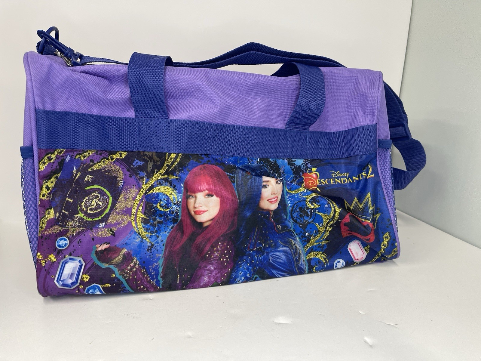 Disney Descendants 2 Exclusive Duffle Bag Purple