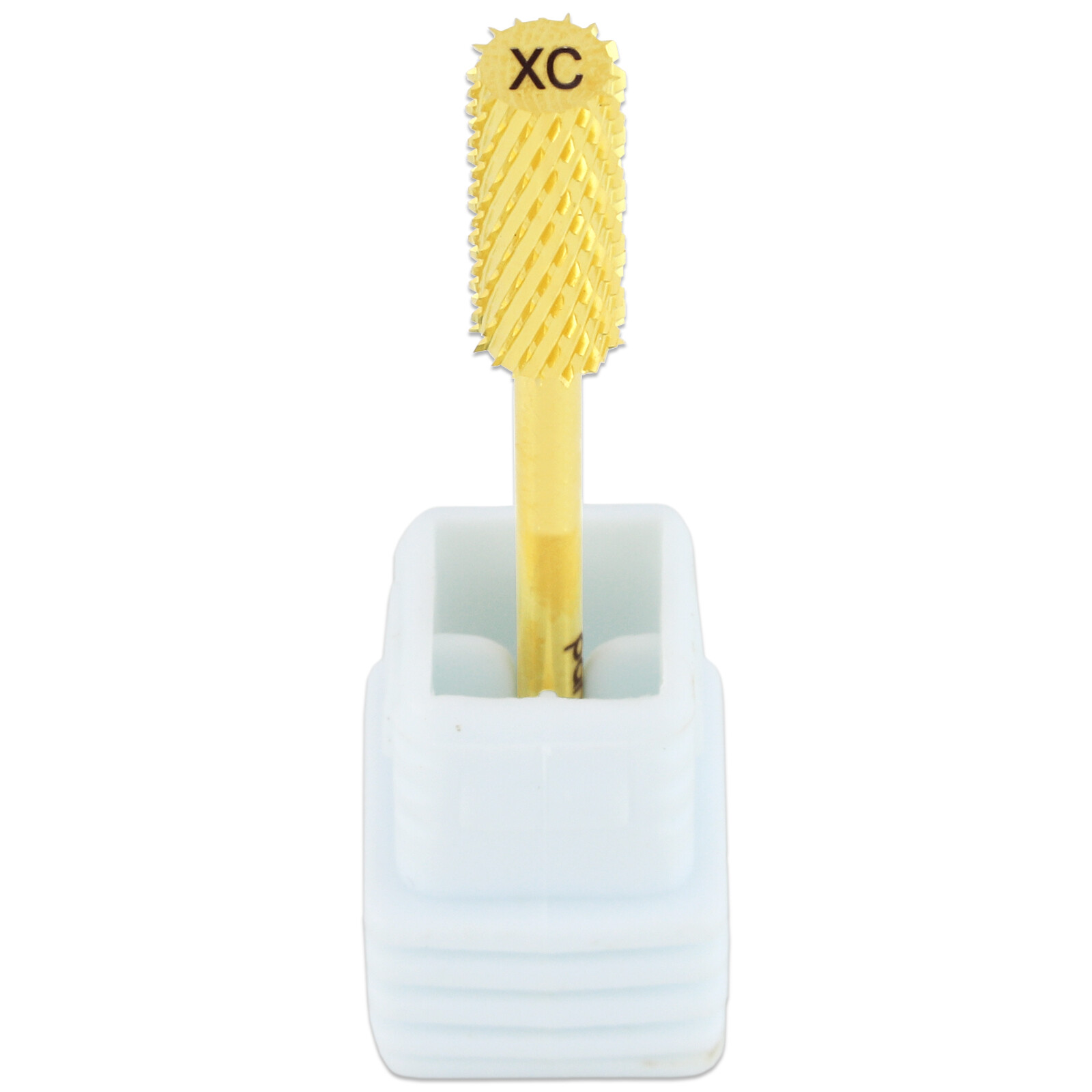 Professional Gold Small Barrel Nail Drill Bit Extra Coarse Grit