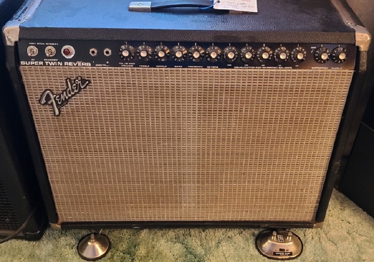 1980 Fender Super Twin Reverb Amp - 2x12, 180 Watts RMS!