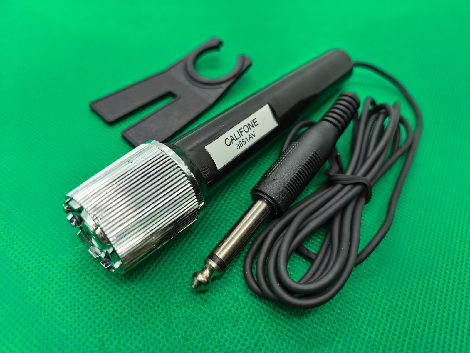 Original Califone 3851AV  1/4 6.35mm Mono Pro Vintage Recording Microphone
