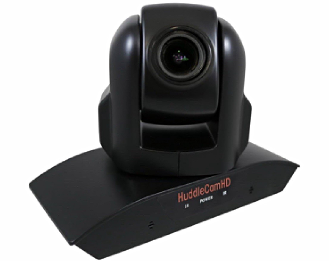 HuddleCamHD PTZ USB 2.0 1080p Conference Webcam w/ Built-In Microphone Black