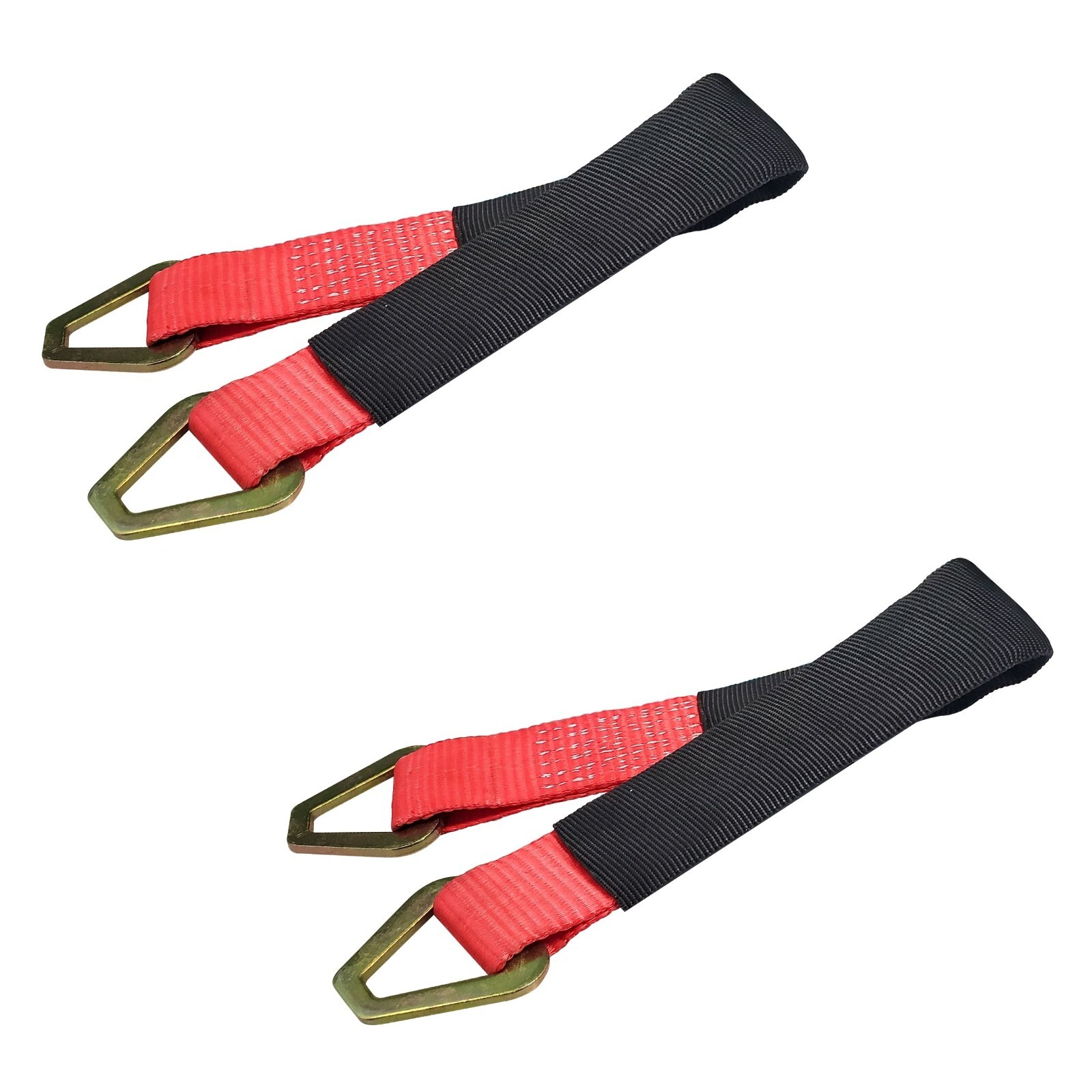 USA 2 Pack 2" x 24" Axle Strap Race Car Auto Hauler Tow Truck Wheel Tie Down