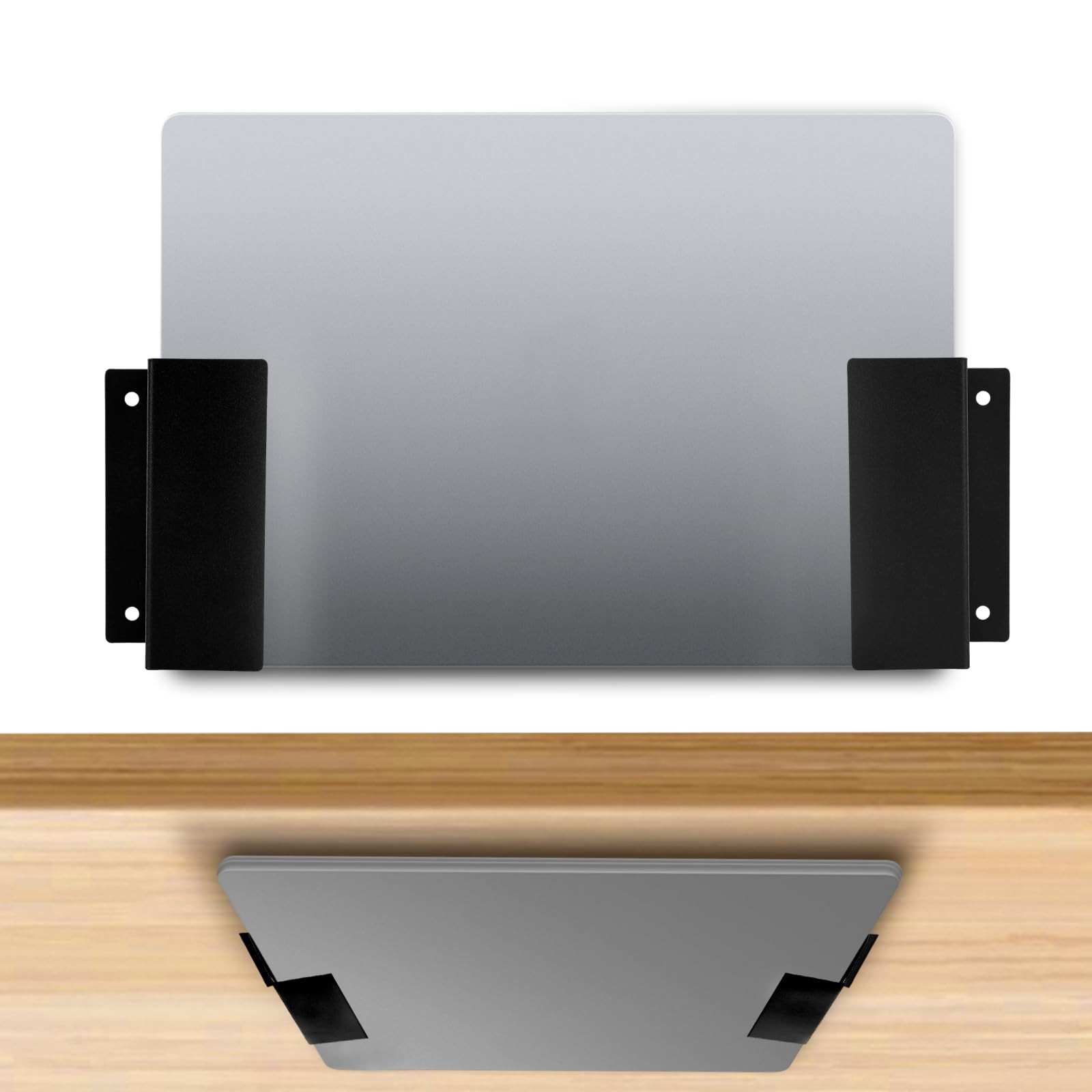 Under Desk Laptop Holder, Laptops Drawer Organizer Storage Extender Wall & Un...