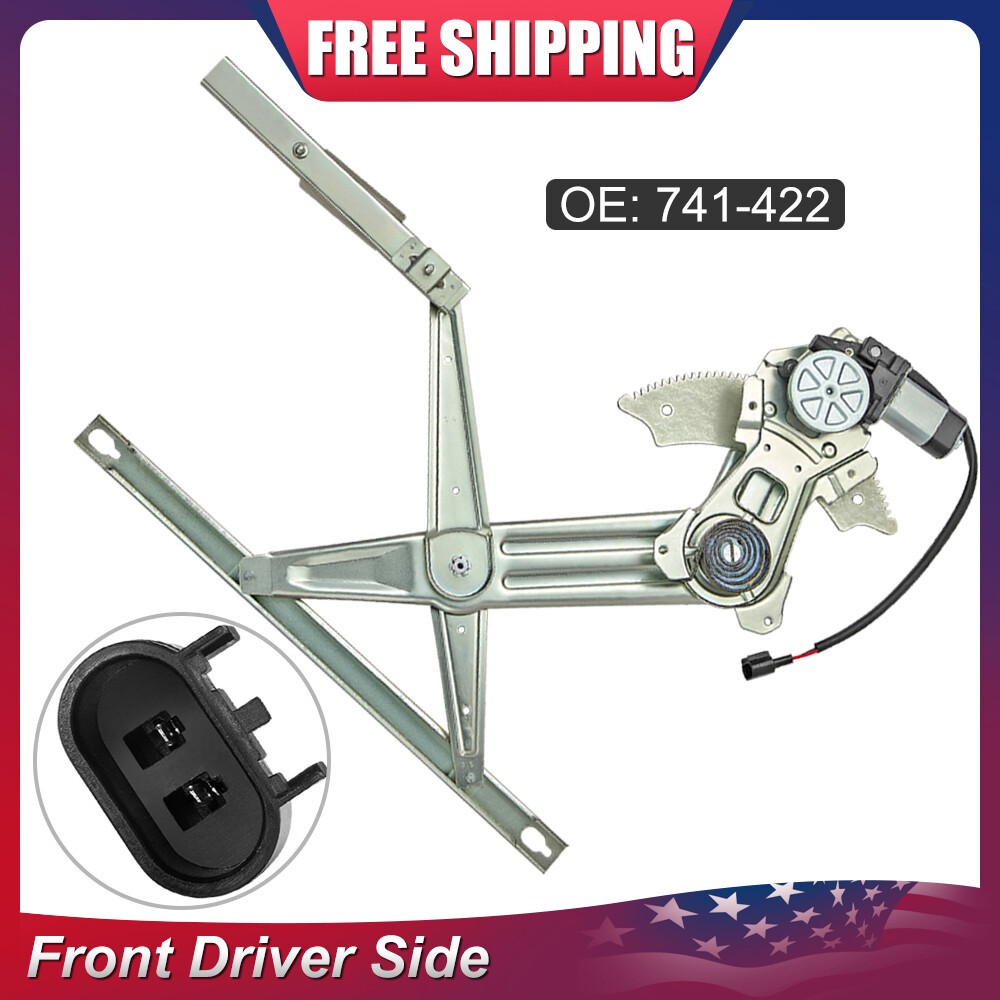 Fits Dodge Ram 1500 2500 3500 Power Window Regulator w/ Motor Front Driver Side