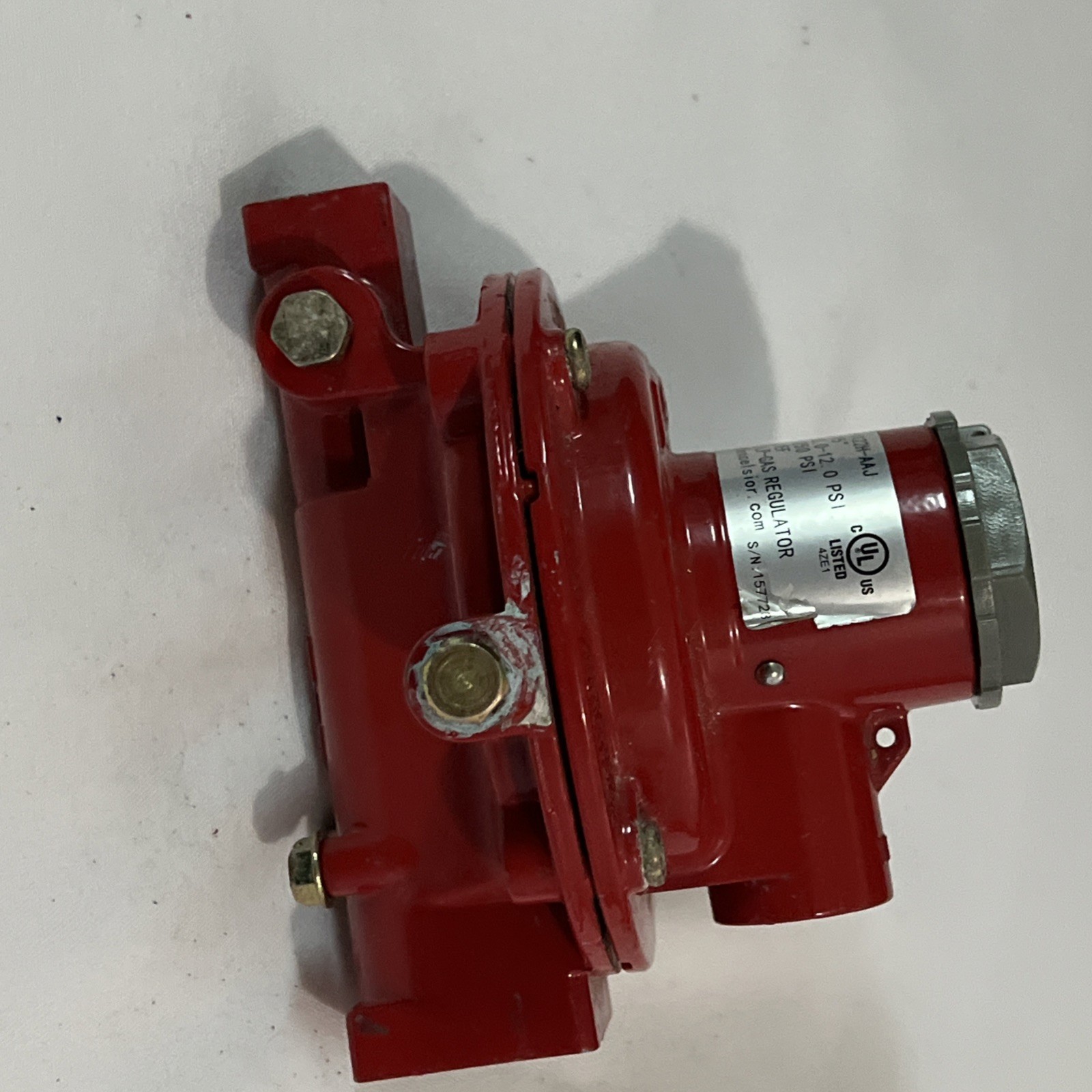 Marshall 1122H-AAJ First Stage Propane LP Regulator 10PSI Output 1/4" x 1/2"