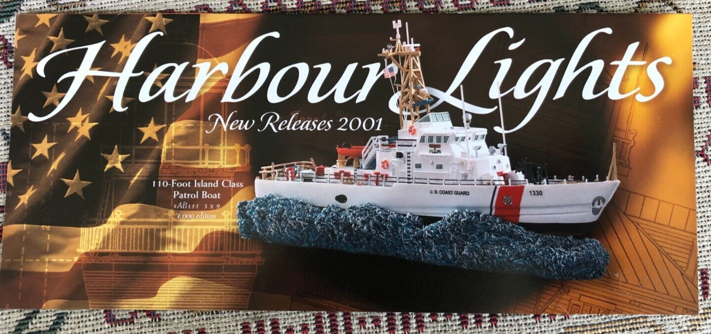 2001 HARBOUR LIGHTS FOLDED COLOR BROCHURE