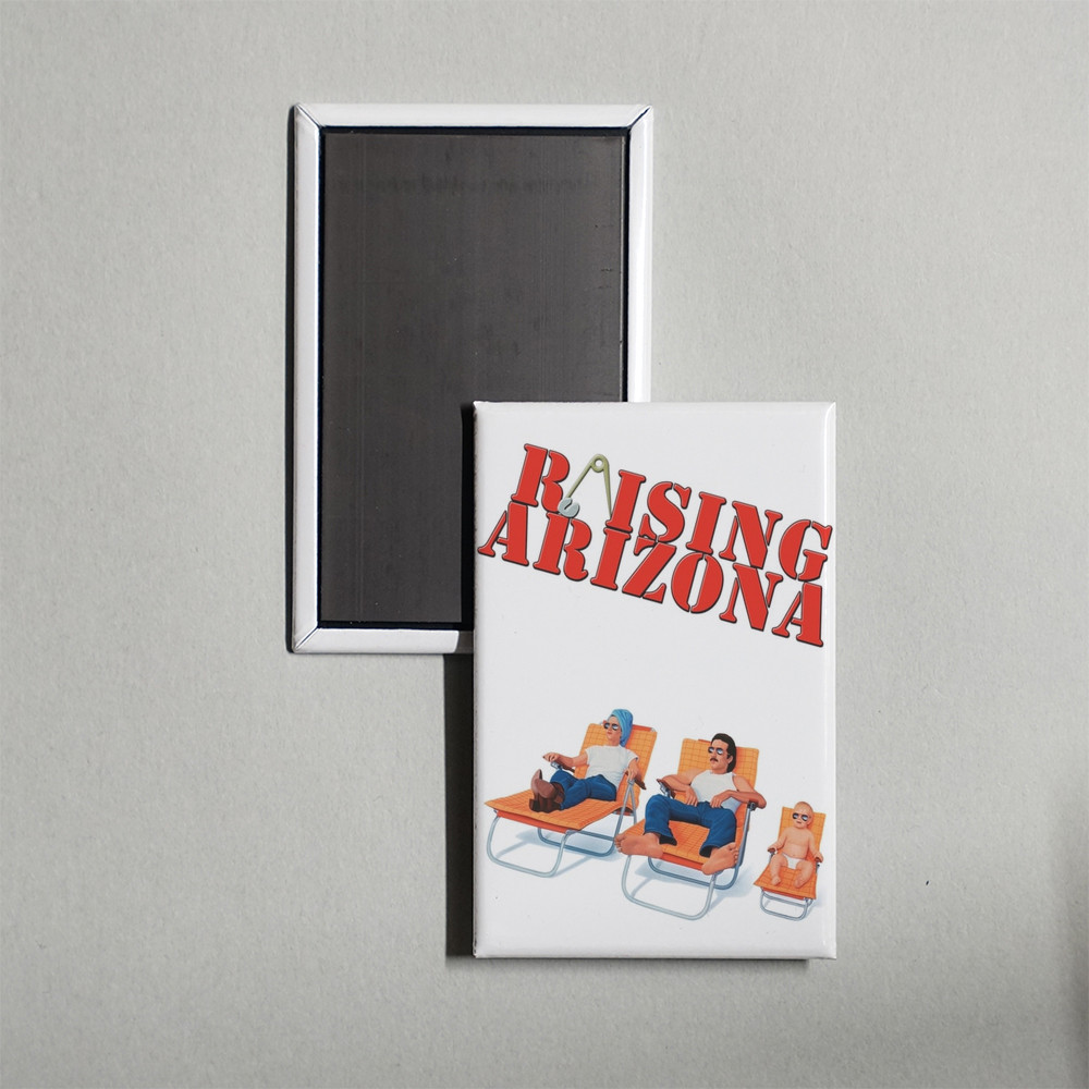 Raising Arizona Mini Movie Poster Fridge Locker Magnet