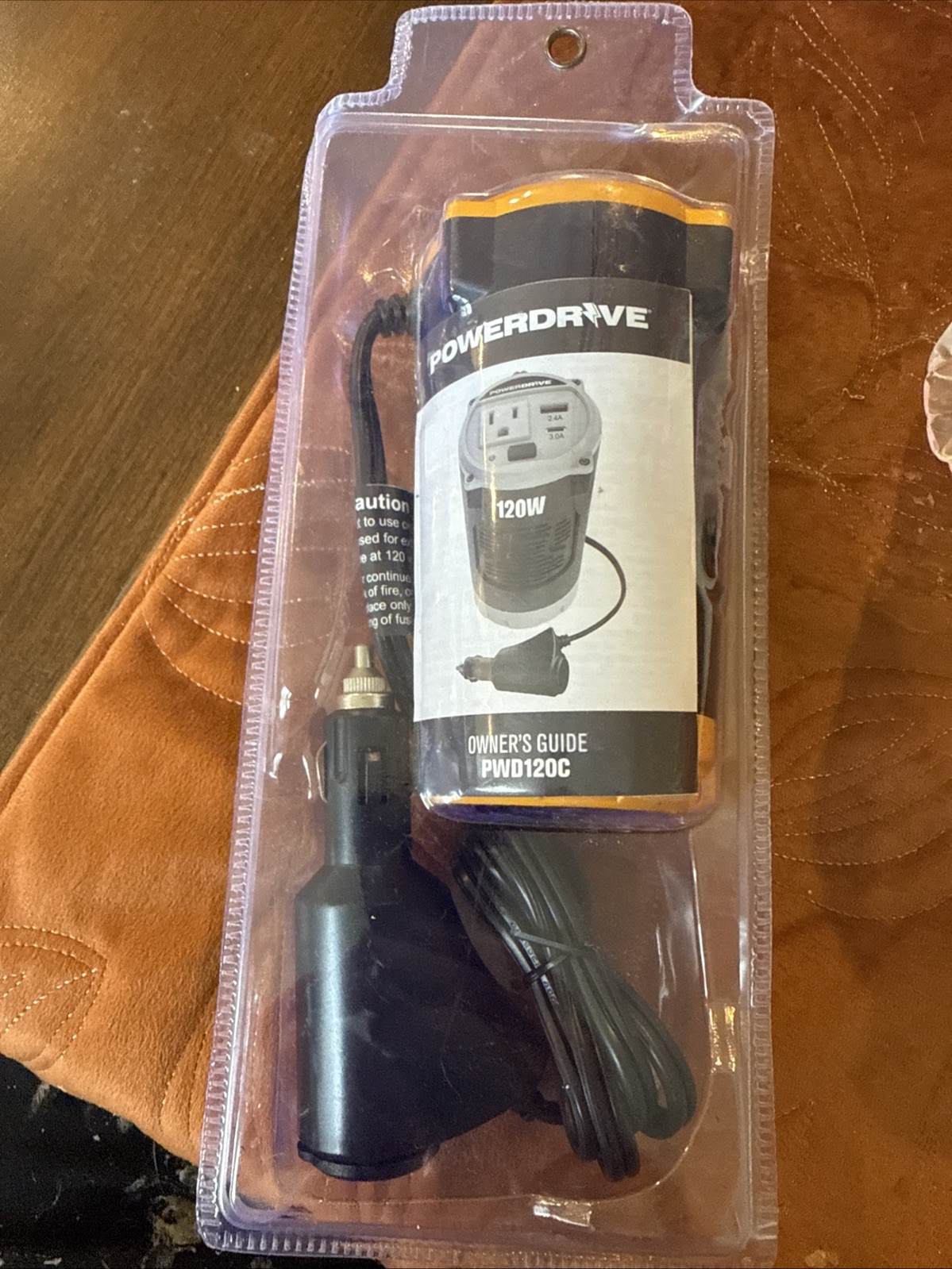 RoadPro PowerDrive "120W Cup Power Inverter" (PWD120C)
