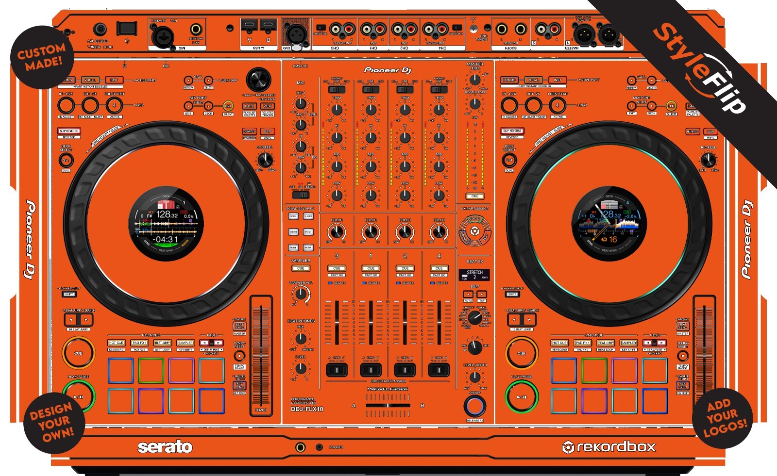 Pioneer DDJ-FLX10 Skin | Custom Design | Protective Decal | StyleFlip Skins