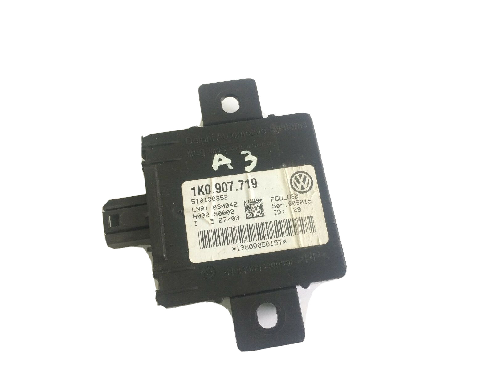 ANTI THEFT ALARM CONTROL MODULE FOR AUDI A3 GENUINE 1K0907719 2003