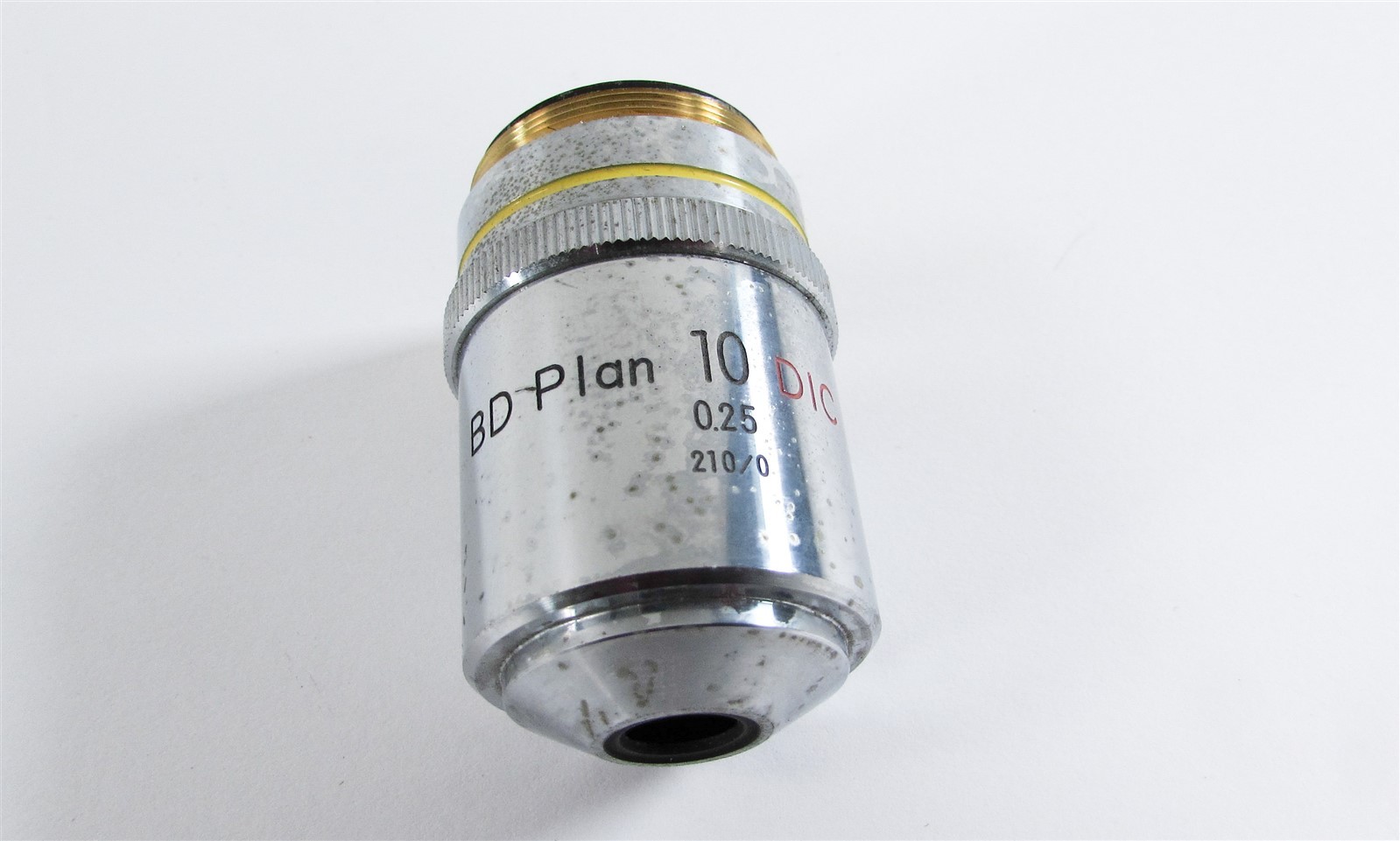 USED Nikon BD Plan 10 DIC Microscope Objective - 0.25 210/0
