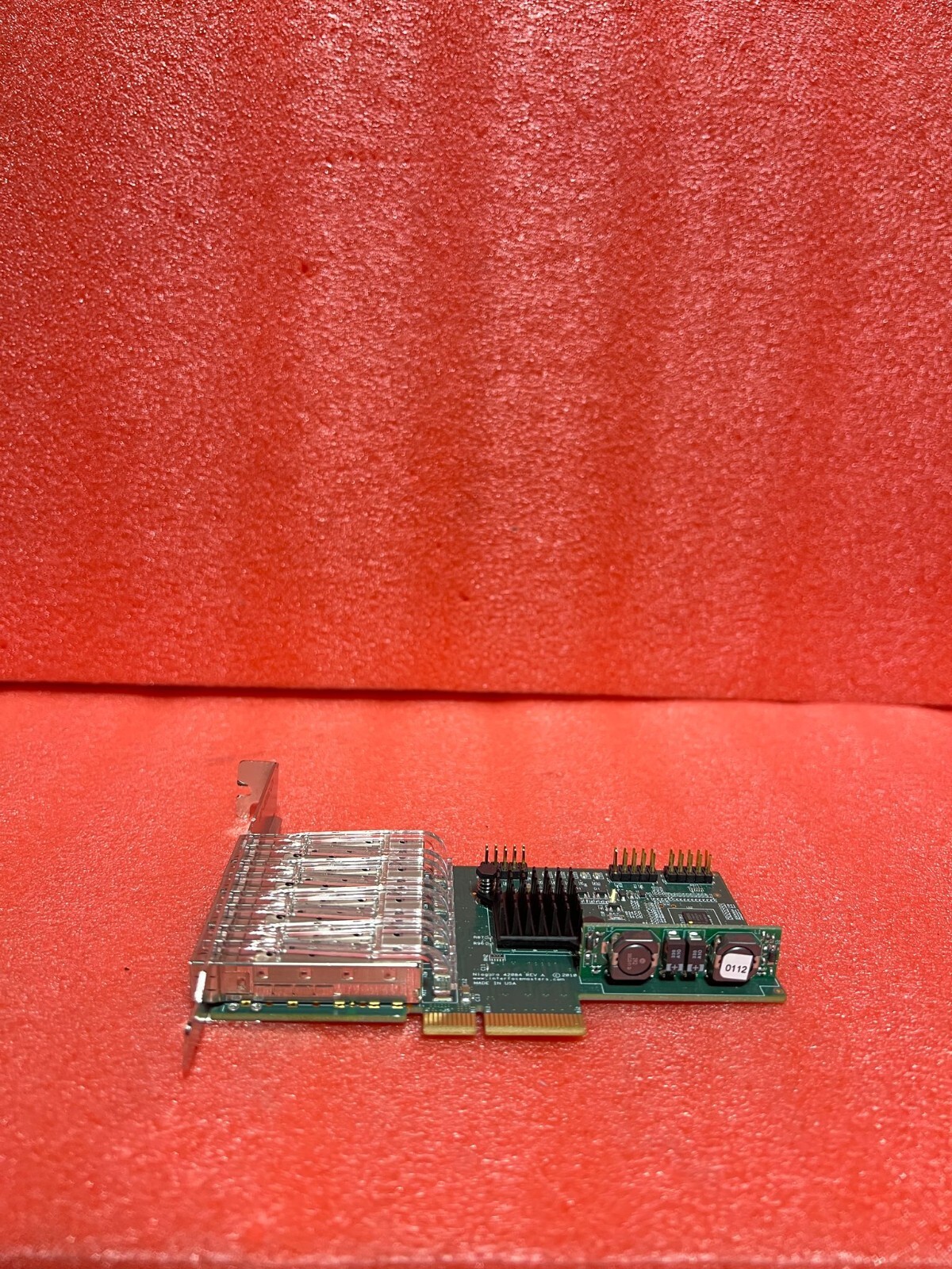Interface Masters Niagara 42084A-assm01-SFP-R Quad Port Gigabit Ethernet Adapter