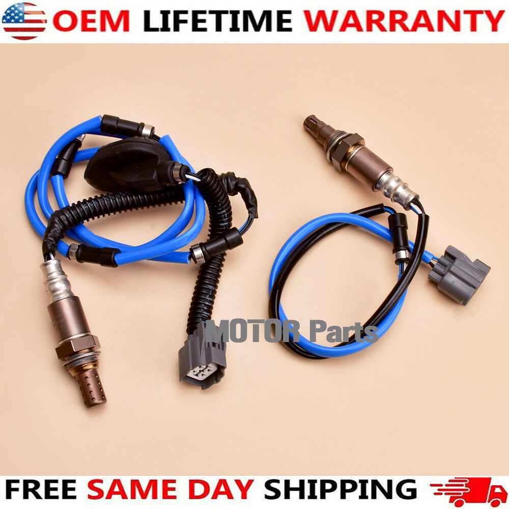 Genuine OEM 2PCS Upstream & Downstream Oxygen Sensor O2 for 2003-07 Accord 2.4L