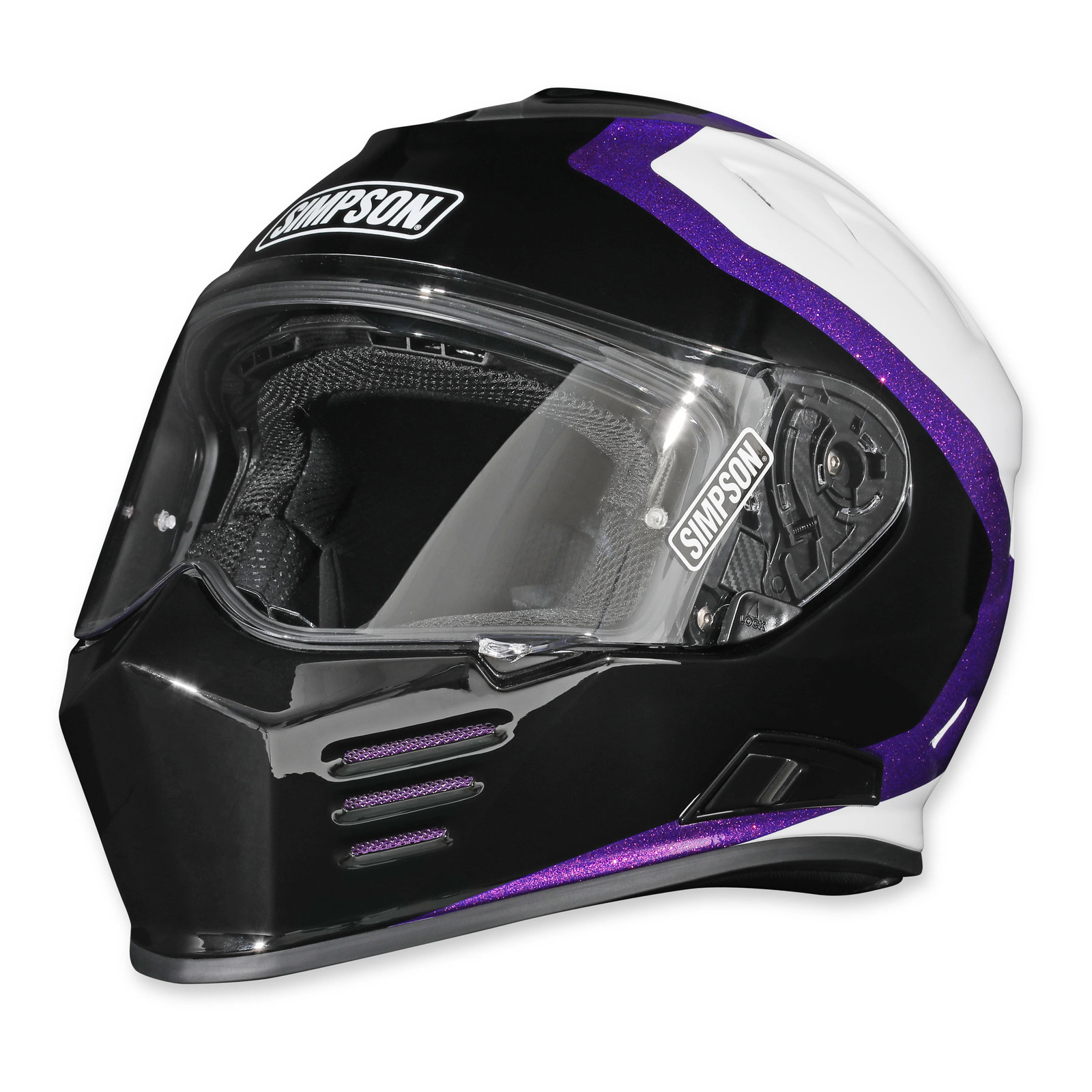 Simpson GBDROYXL Ghost Bandit Motorcycle Helmet Adult X-Large - US Royal