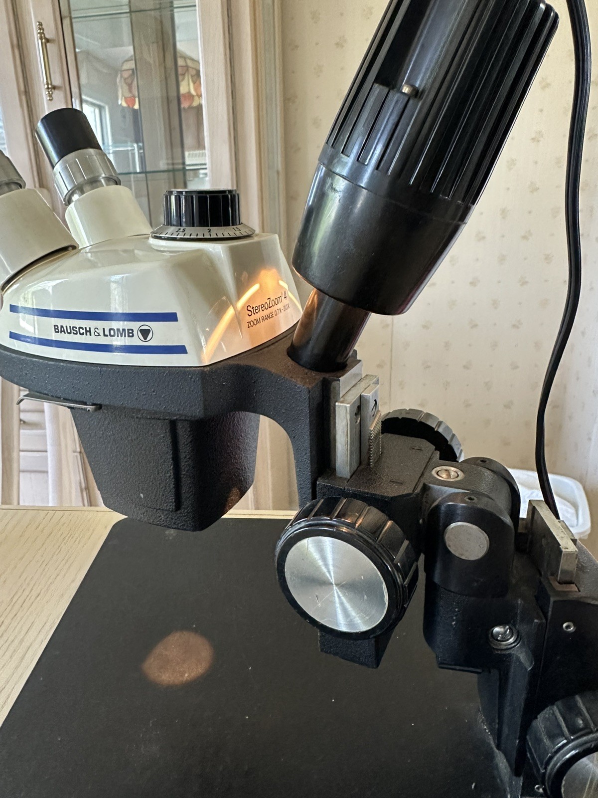 Bausch & Lomb StereoZoom 4 Microscope System – Fully Functional w/ Clean Optics