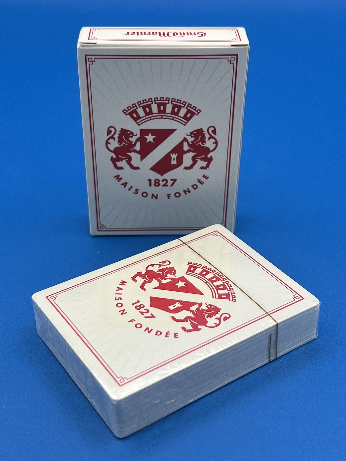 Grand Marnier 1827 Maison Fondee Playing Cards Factory Sealed- VGC Vintage!