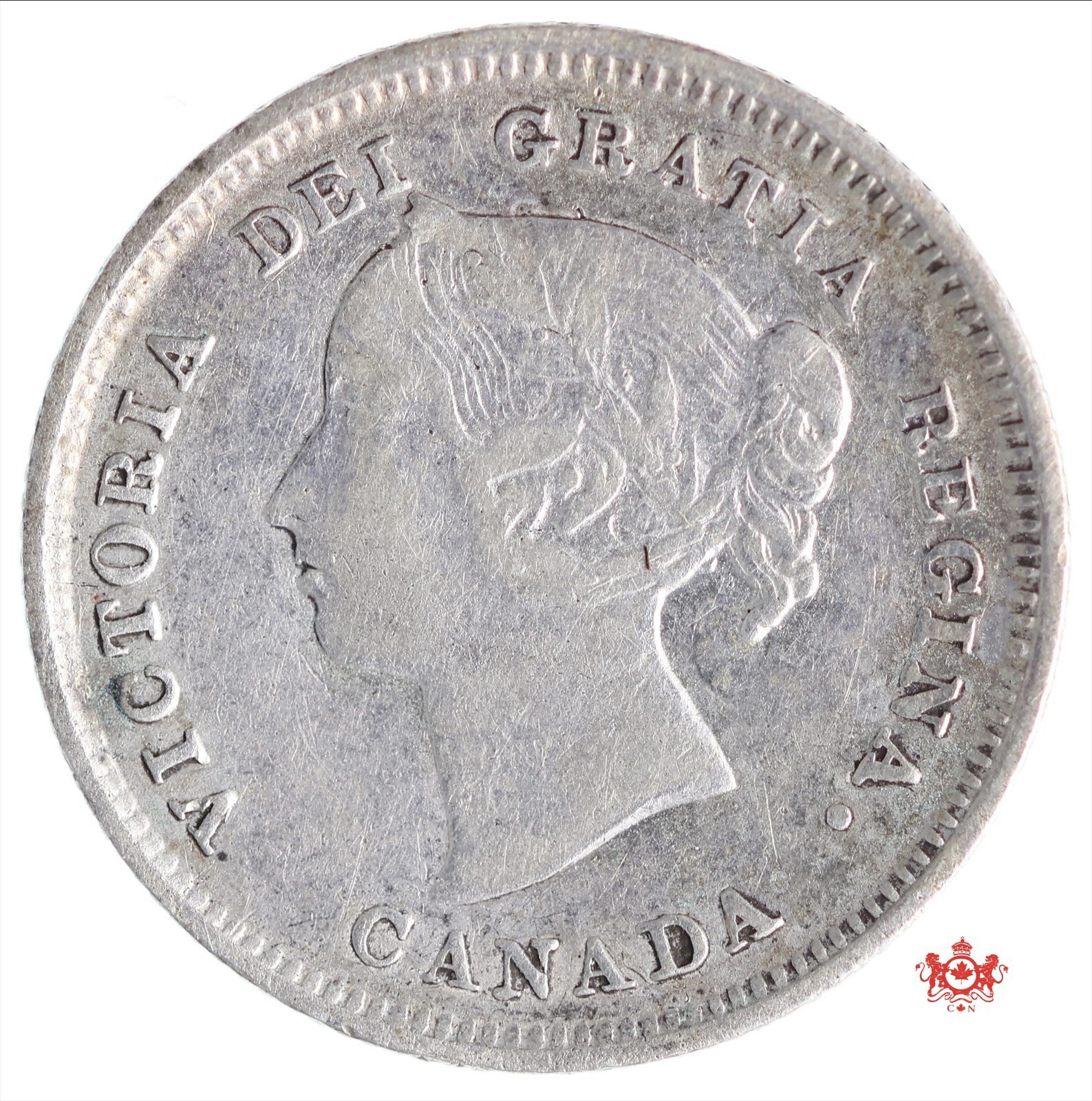 1888 Canada 5 Cents - VF - Lot#13008