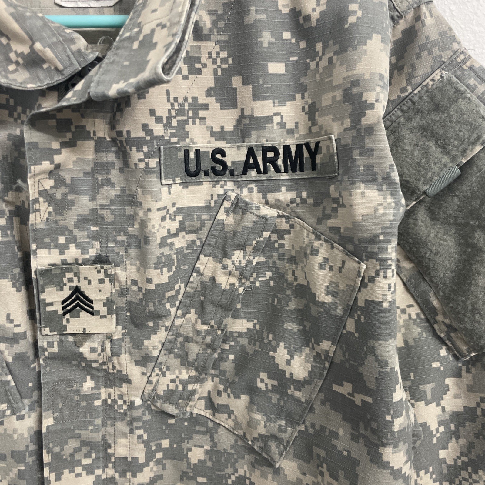 Field Jacket (SMALL-REGULAR) Digital Camo Cold Weather Army Coat