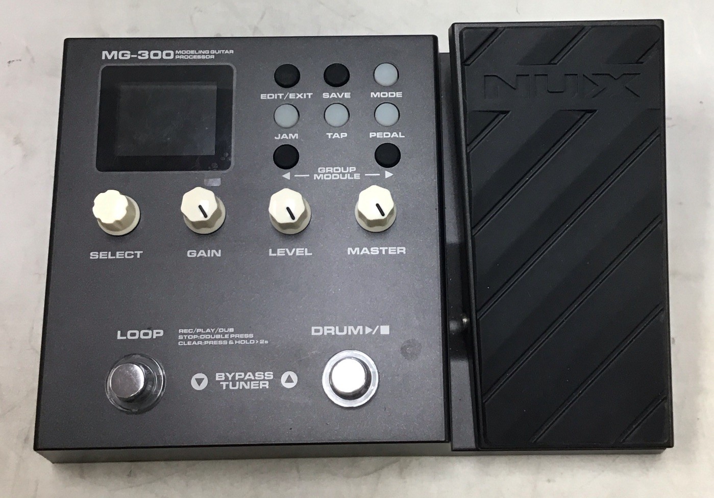 NUX MG-300 Modeling Guitar Processor W Cord