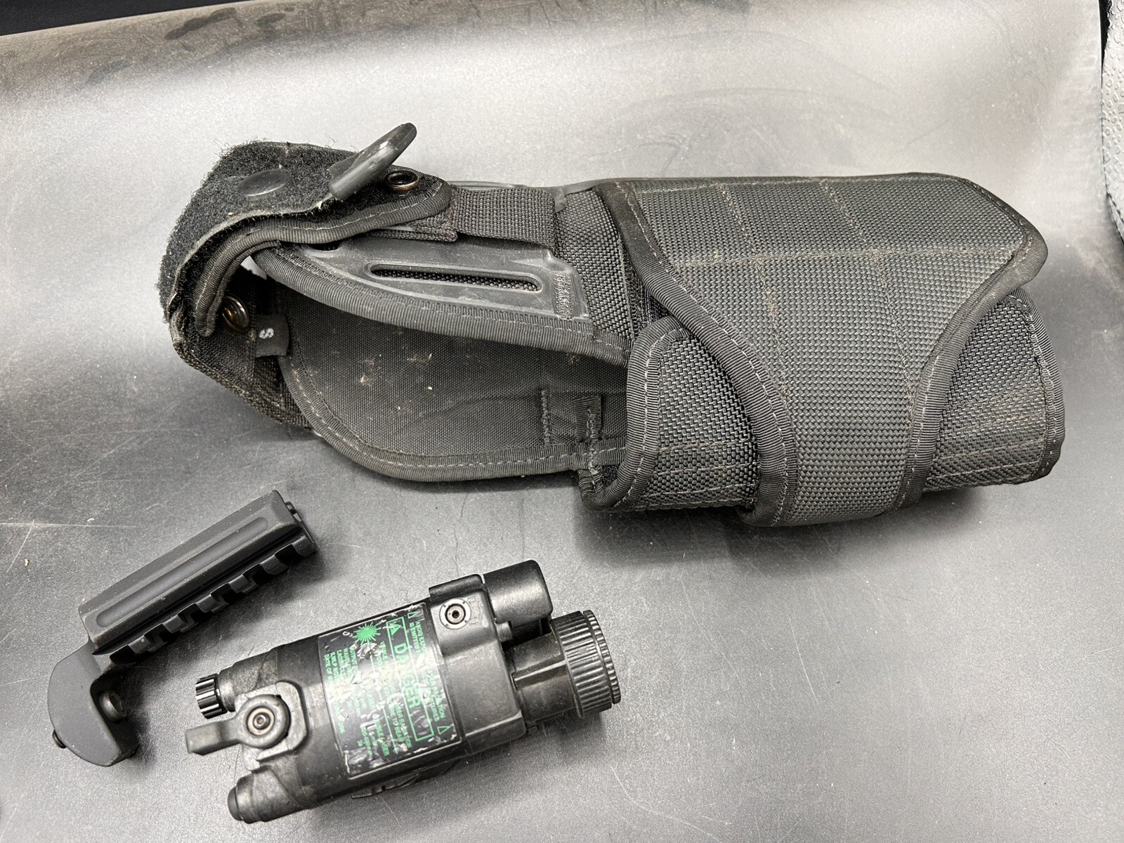 AN/ PEQ-14 Integrated IR/Visible Laser, IR H&K Mk23 & Mount And Holster