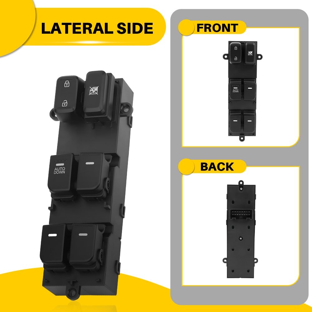 For 2011-2013 Kia Optima Driver Side Front Left Master Power Window Switch 16Pin