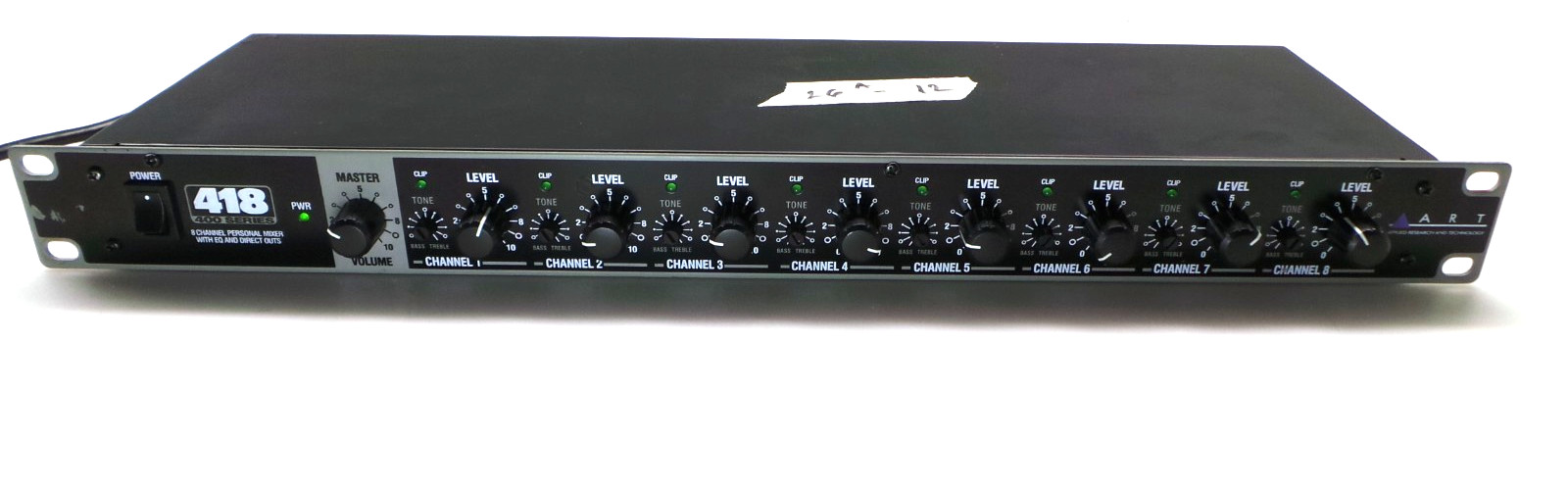 Applied Research and Technology 418 400 Series 8 Channel Mixer - Tested