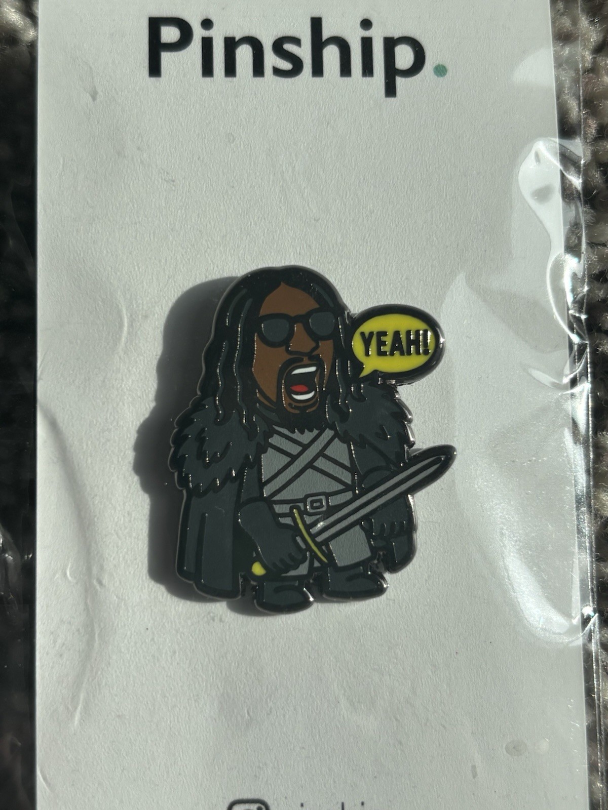 Limited Edition Lil’ Jon Snow Game of Thrones Hip-Hop Pin by PinShip From USA