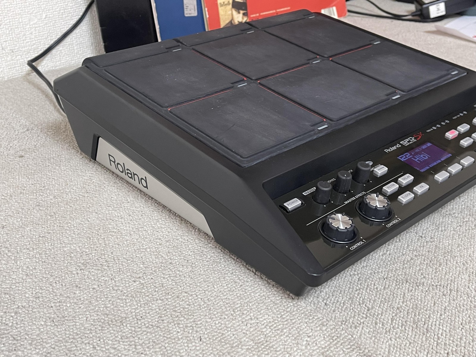 Roland SPD-SX Sampling Pad 9-Pad Digital Percussion MIDI USB Tested Working