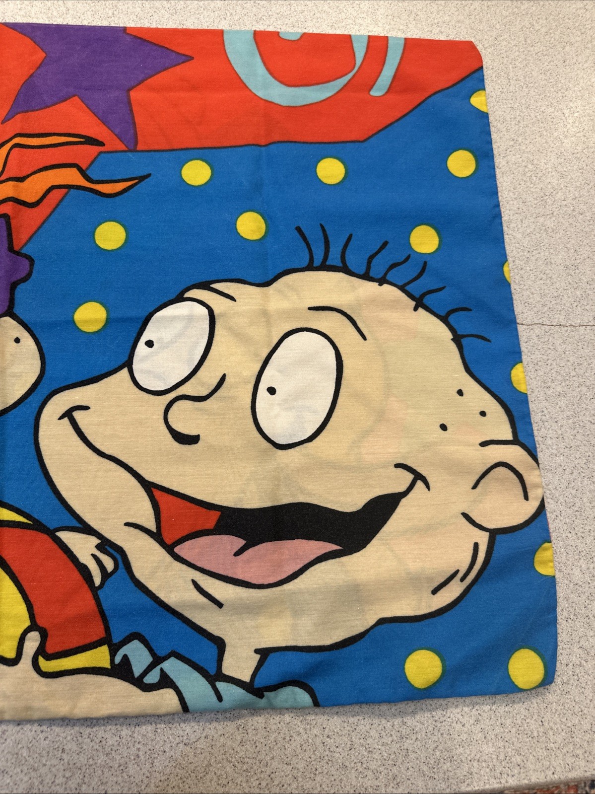 Vintage Rugrats Pillow Cases 2 GUC Preowned 90s Nickelodeon